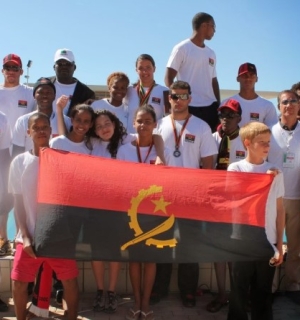 Angola no Mundial de Natação no Perú