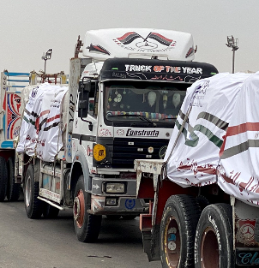Israel regista recorde com a chegada de 332 camiões com ajuda humanitária á Gaza