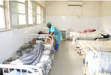 Hospital psiquiátrico da Huíla.