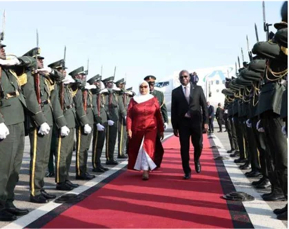 Presidente da Tanzânia inicia visita de Estado de 72 horas a Angola