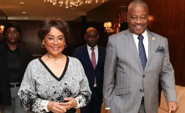 Presidente da Assembleia Nacional a caminho de Kinshasa em missão do FP-CIRGL