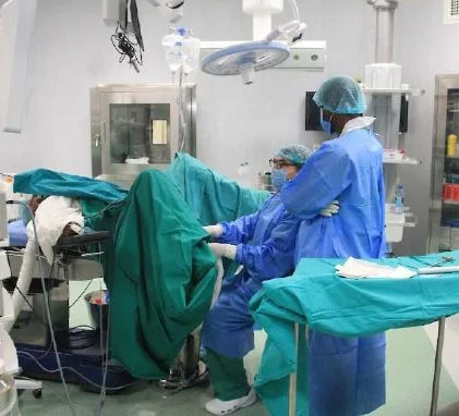 Hospital Militar realiza primeira cirurgia renal com técnica pouco invasiva