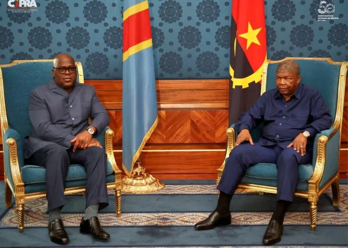 oão Lourenço reúne-se com Félix Tshisekedi