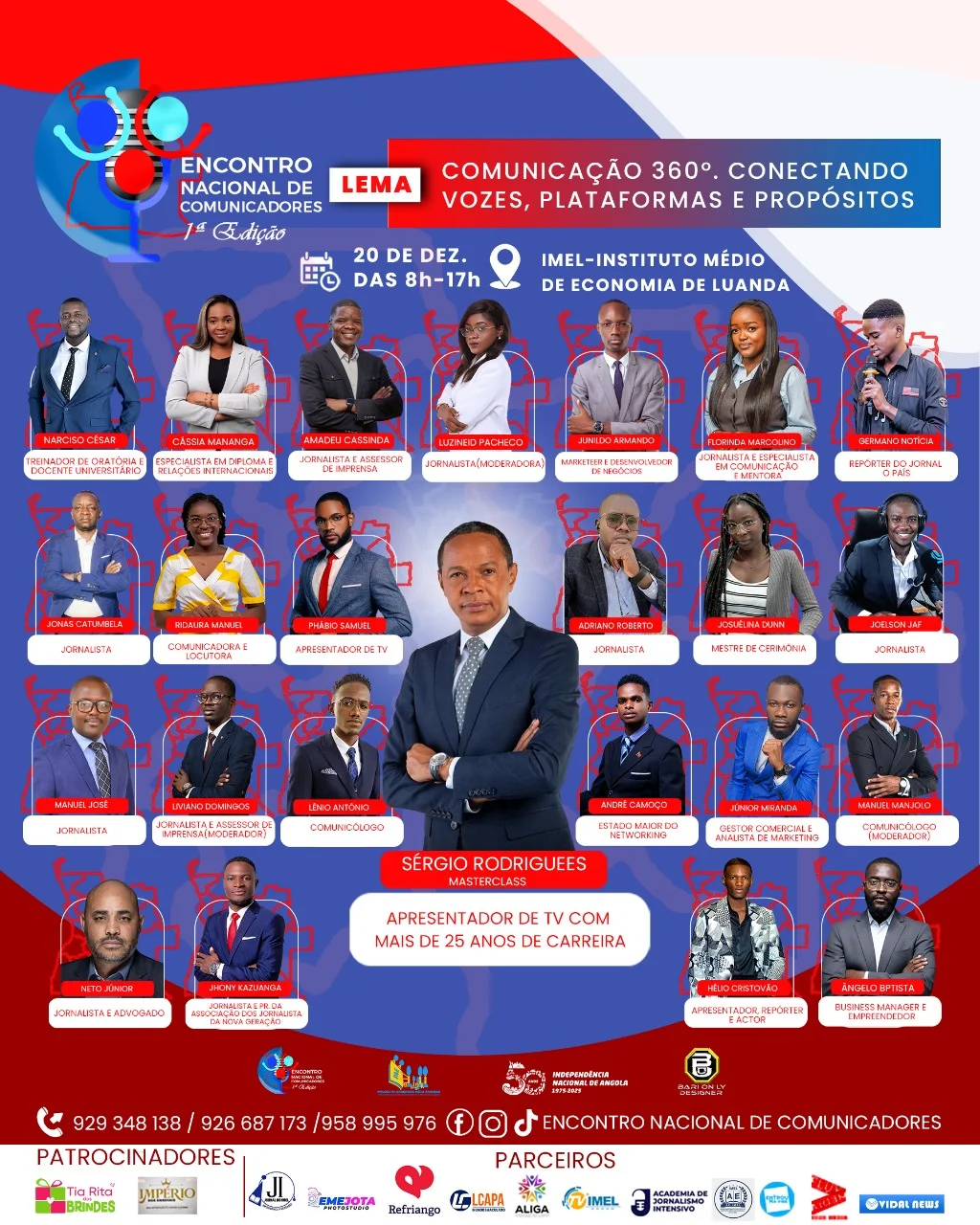 Encontro Nacional de Comunicadores junta amanhã mais de 20 profissionais da classe