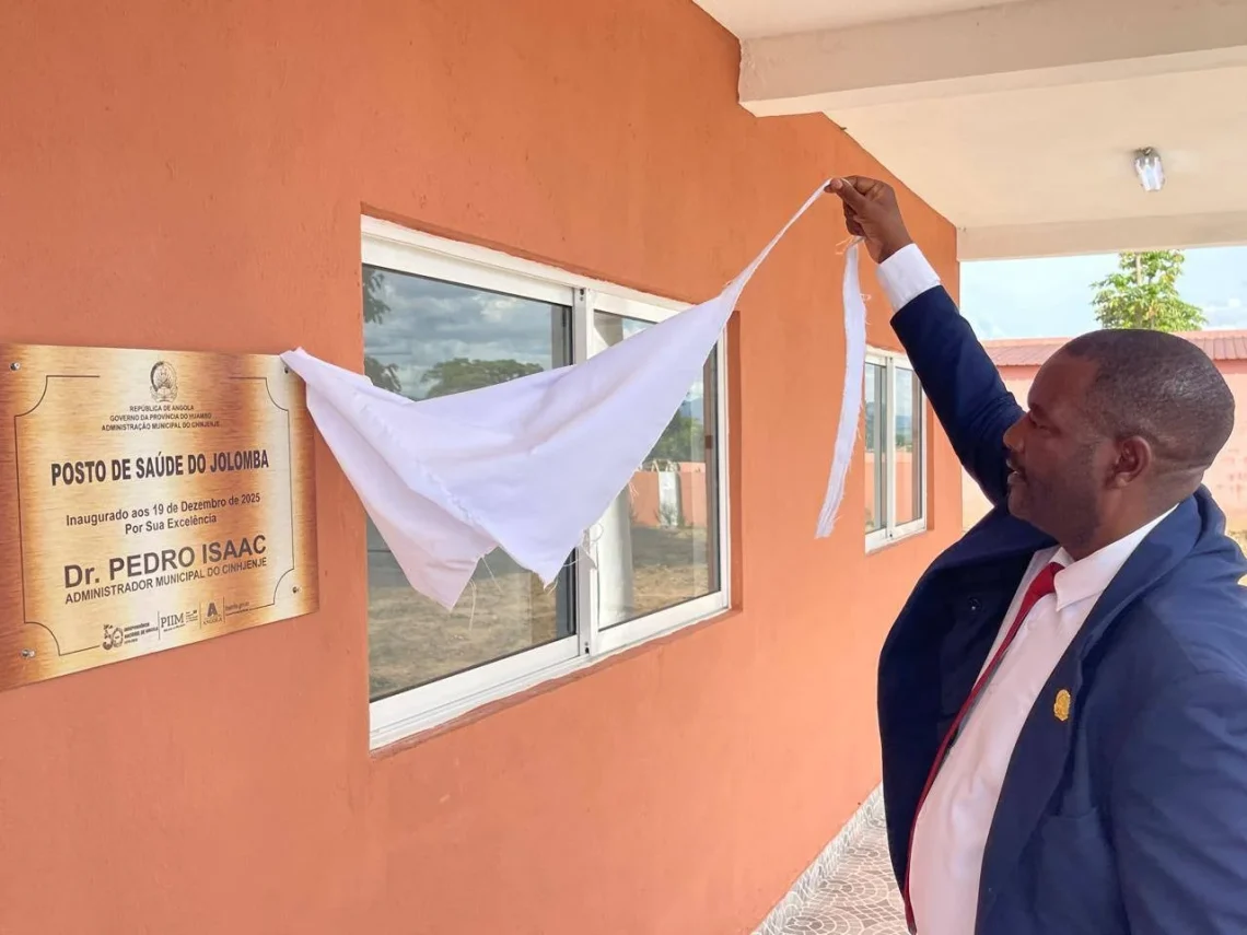 Primeiro posto de saúde da aldeia de Jolomba vai beneficiar 22 mil habitantes