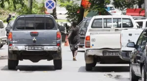 estacionamento abusivo em Luanda