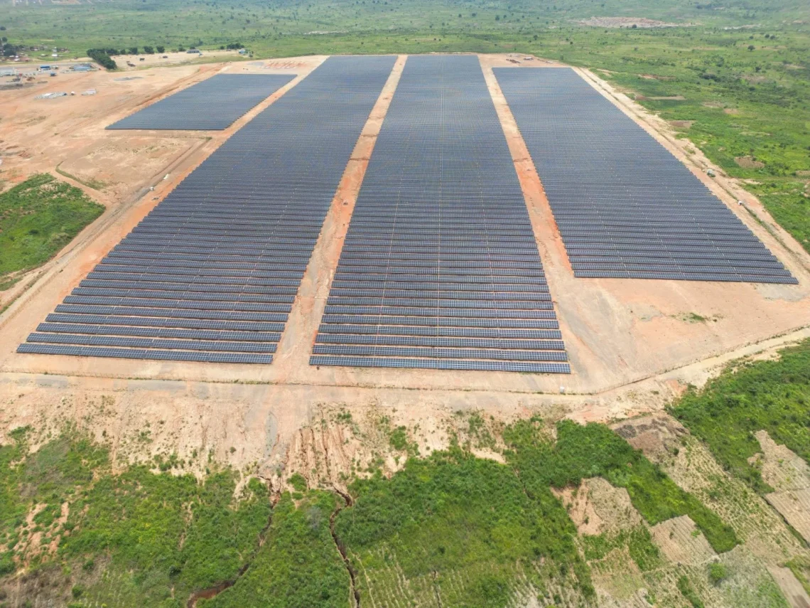 Obras do Parque Fotovoltaico do Cafunfo concluídas em Julho deste ano.