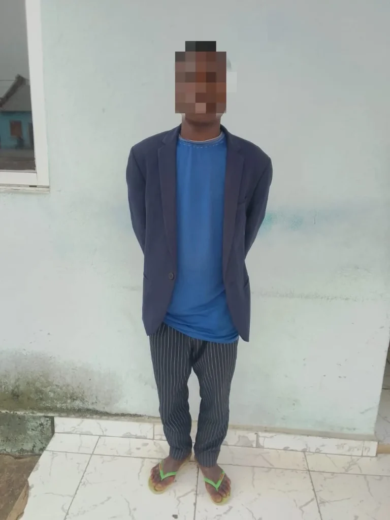 Detido cidadão suspeito de incendiar residência do irmão no Muquixi