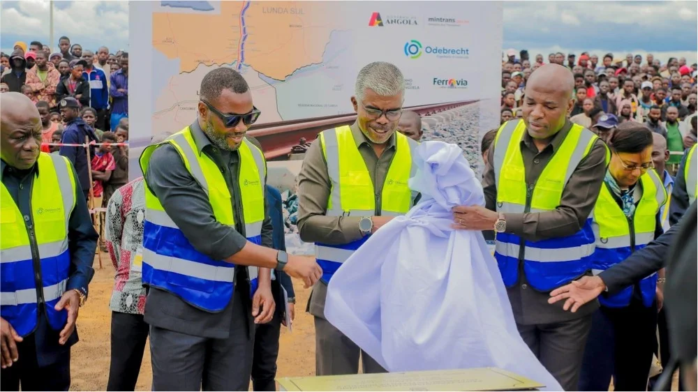 Arranca construção do ramal ferroviário Luena–Saurimo com 260 quilómetros de extensão