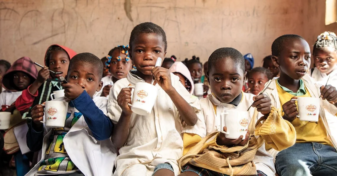 Grupo Carrinho assiste mais de 42 mil alunos com merenda na Huíla