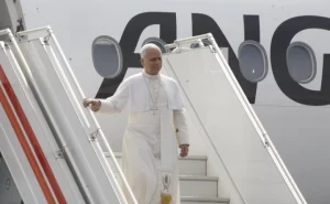 Papa Leão XIV já na Lunda-Sul.