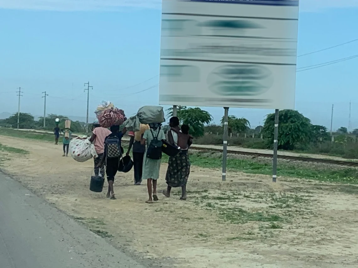 Governo de benguela estuda retorno das famílias.