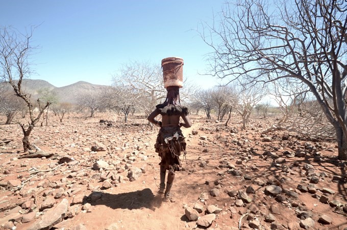 tema do dia: alterações climáticas no sul de Angola.